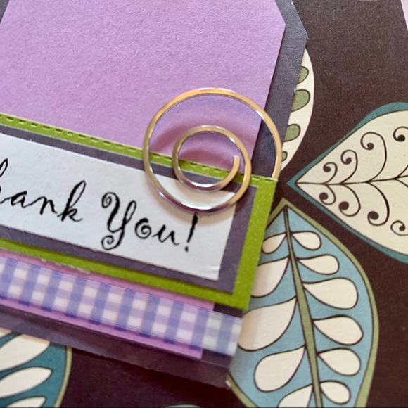 20 handmade randomly assorted Thank You postcards - Picture 4 of 7